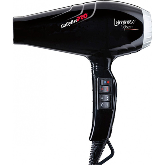 Фен BABYLISS PRO Luminoso+ Nero BAB6360IBE